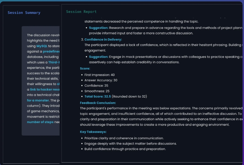 screenshot of LockedIn AI